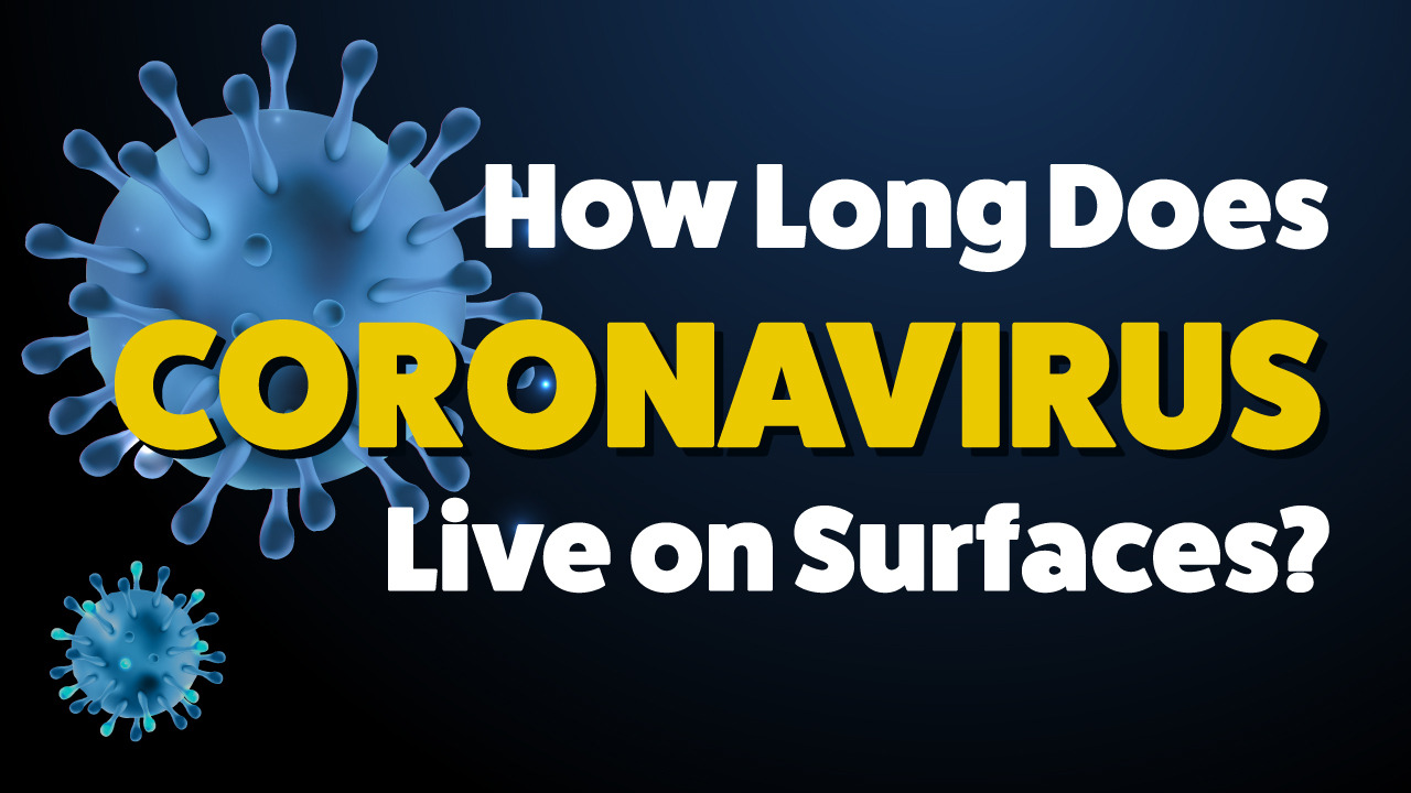 Infographic How Long Does Coronavirus Live on Surfaces?